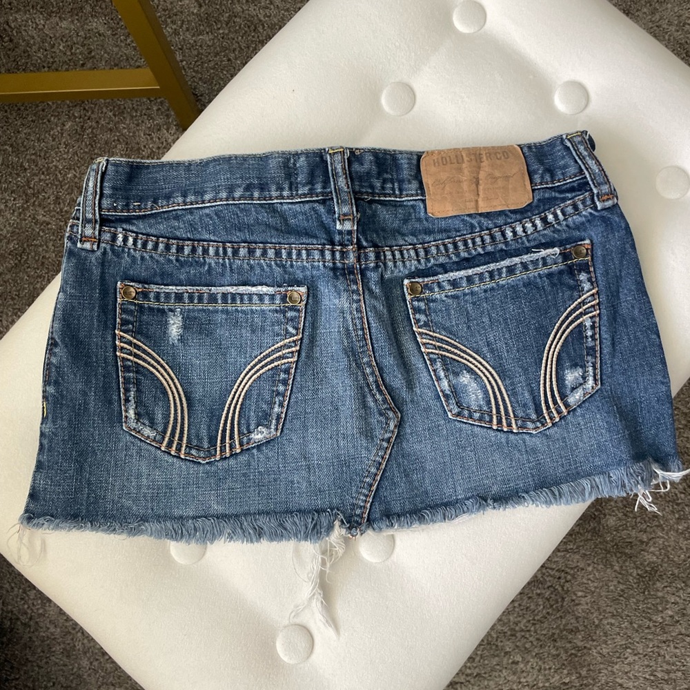 Denim Hollister Skirt